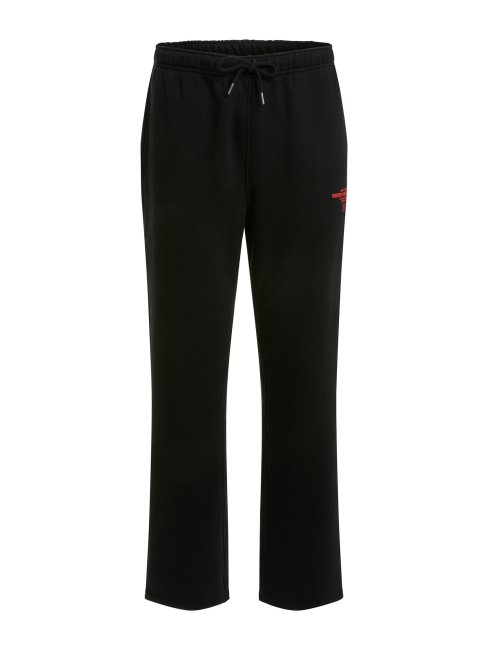 Guess Pantalon De Jogging Avec Logo Sur Le Devant Noir