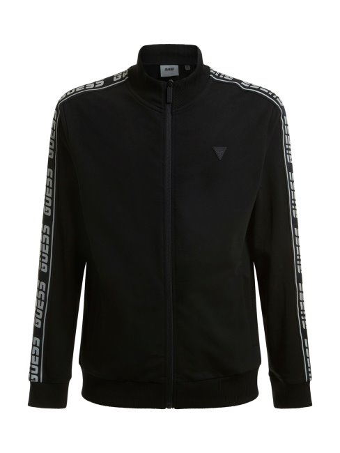 Sweat Entièrement Zippé Guess Noir