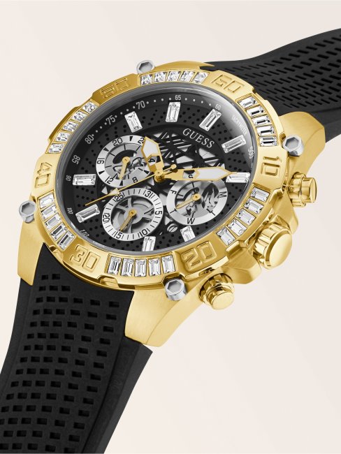 Montre Multifonctions Cristal Blanc Guess