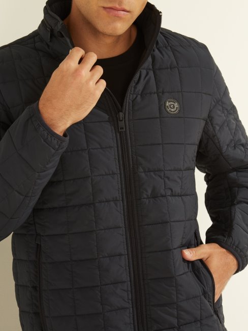 Doudoune Guess Bleu Nouvelle Tendance