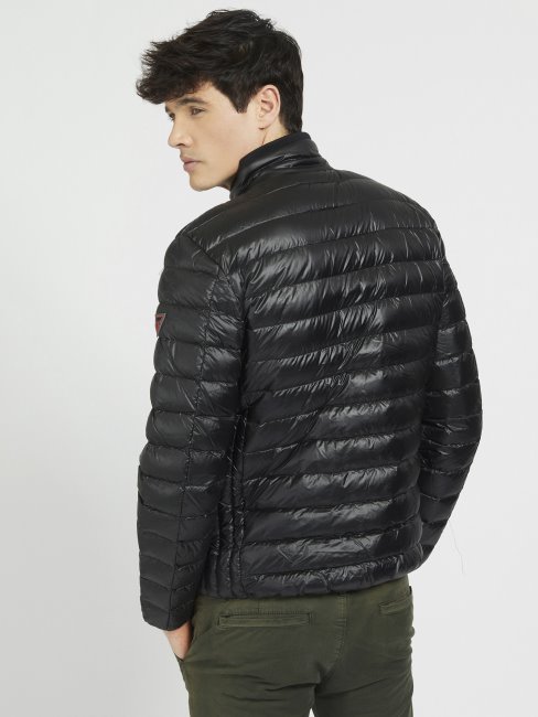 Guess Veste Matelassée Compressible Noir