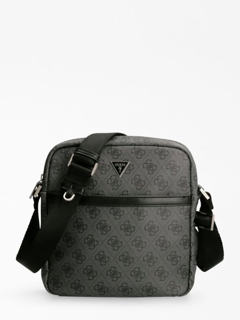 Sac à Bandoulière Vezzola Smart 4g Logo Noir Guess