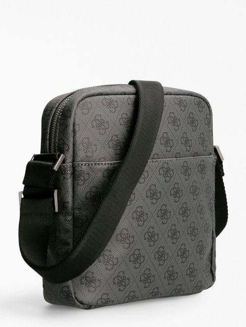 Sac à Bandoulière Vezzola Smart 4g Logo Noir Guess