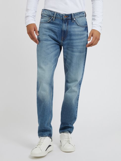 Guess Pantalon Denim New Fit Bleu
