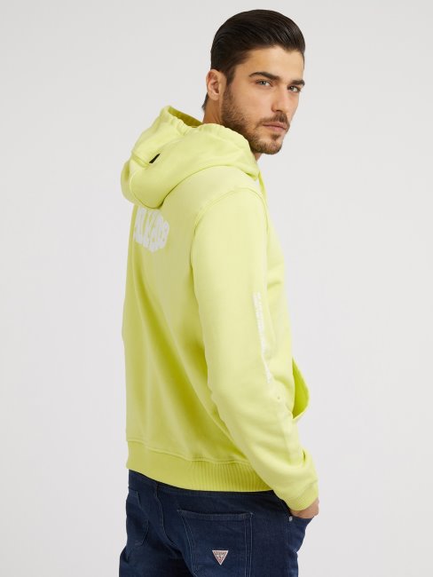 Guess Sweat Imprimé Devant Et Dos Vert