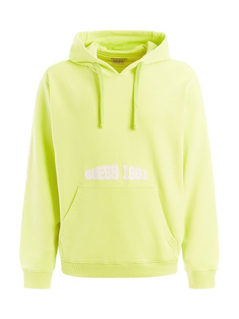 Guess Sweat Imprimé Devant Et Dos Vert