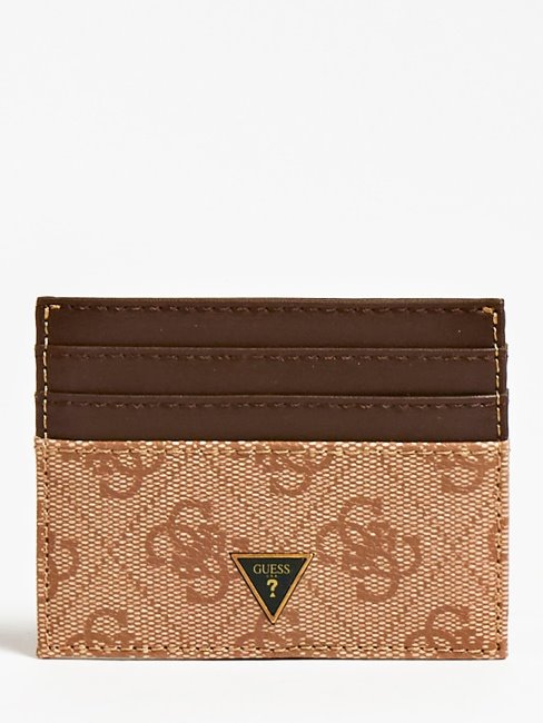 Porte-cartes De Crédit Vezzola Beige Guess