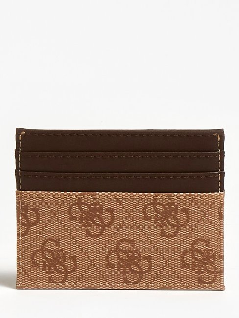Porte-cartes De Crédit Vezzola Beige Guess