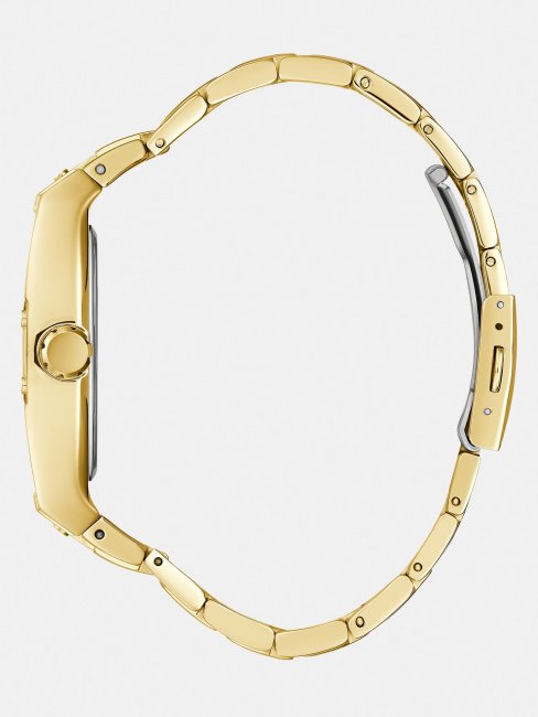 Montre Analogique Guess Blanche En Acier Inoxydable