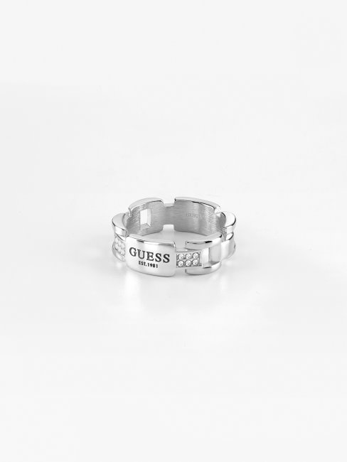 Bague Guess Frontières En Argent
