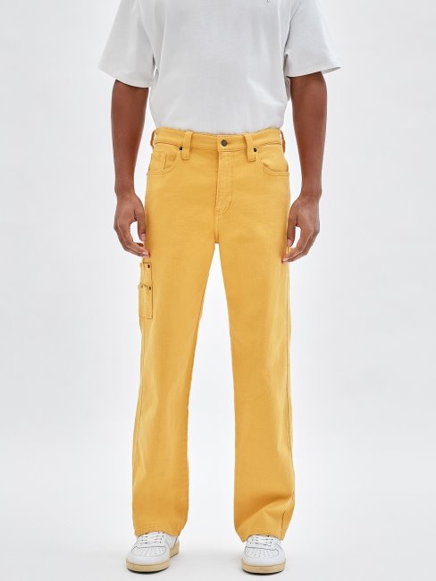 Pantalon Jean Charpentier Guess Jaune