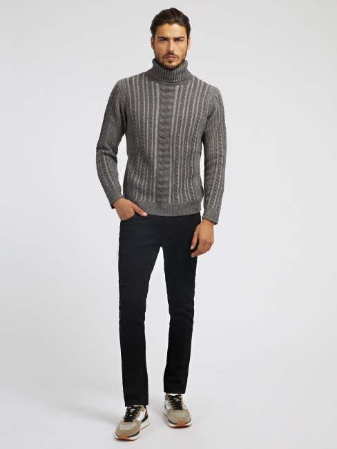 Guess Skinny Fit Denim Pantalon Noir Nouvelle Tendance