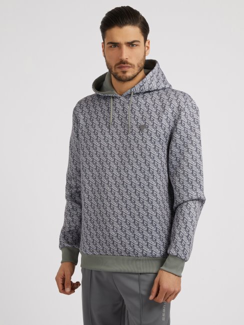 Sweat En Néoprène à Logo G Cube Sur L'ensemble Gris Clair