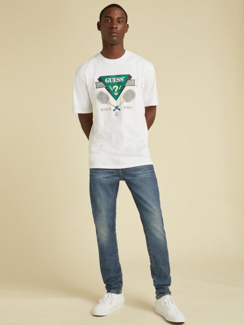 Pantalon En Jean Skinny Bleu Guess