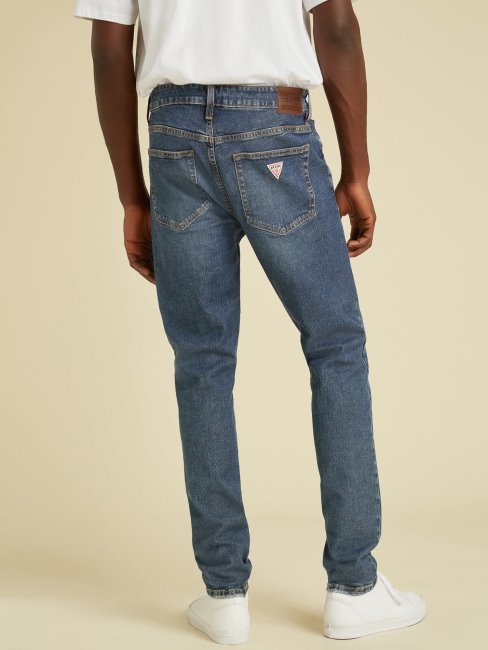 Pantalon En Jean Skinny Bleu Guess