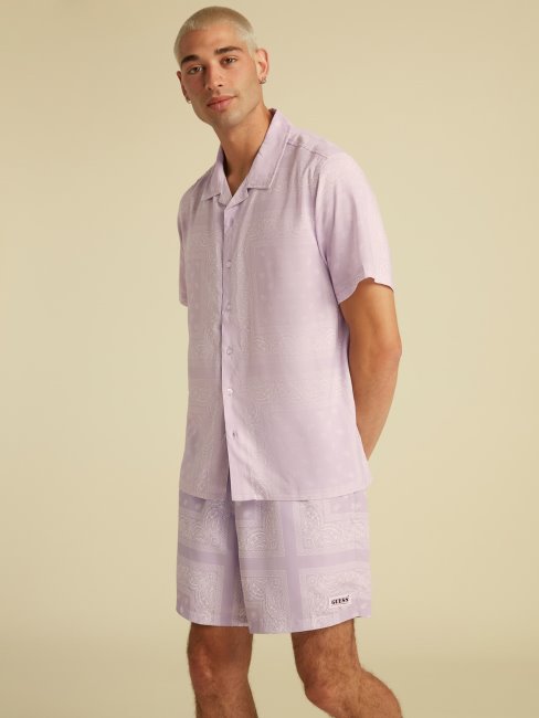 Guess Chemise Partout Lilas