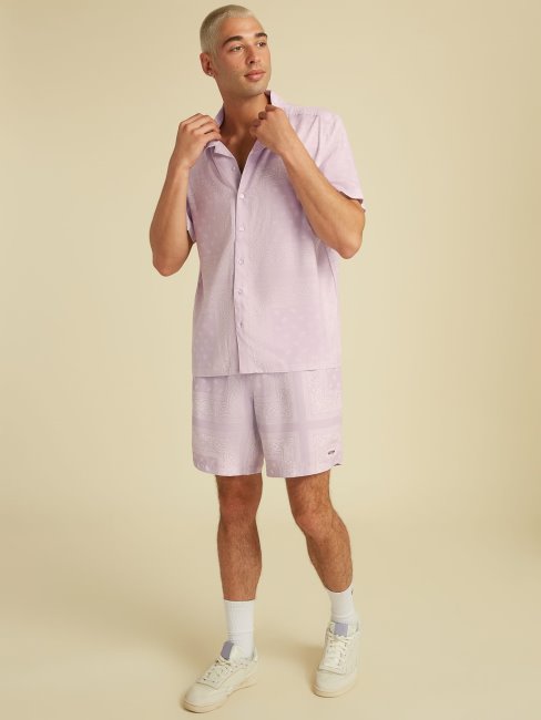 Guess Chemise Partout Lilas