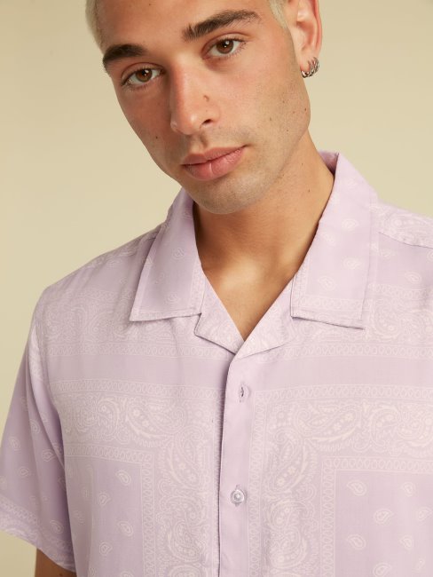 Guess Chemise Partout Lilas