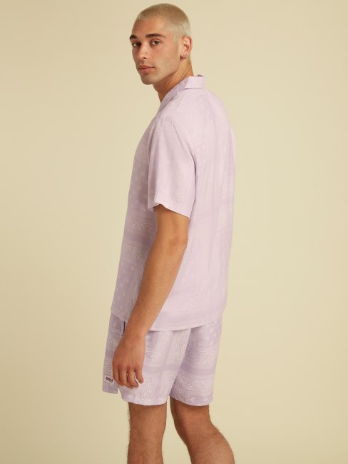 Guess Chemise Partout Lilas