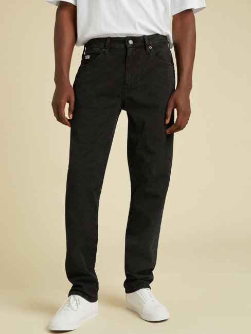 Pantalon En Jean Slim Noir Guess