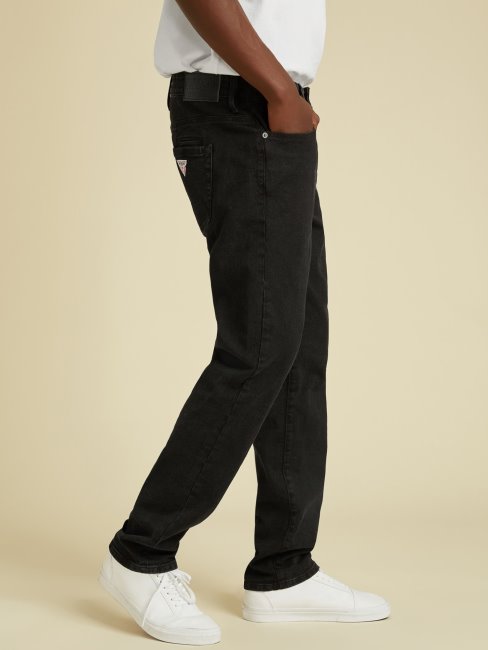 Pantalon En Jean Slim Noir Guess