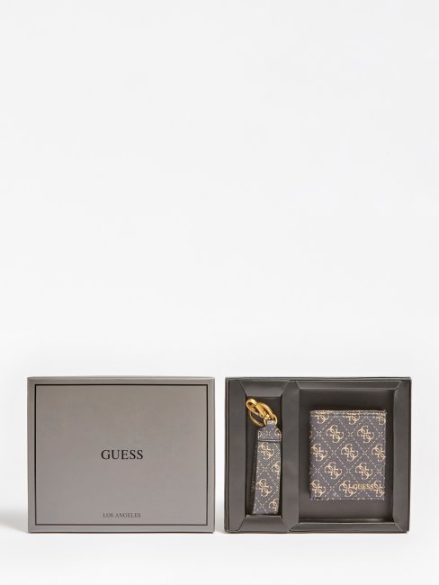 Guess Vezzola 4g Logo Coffret Marron
