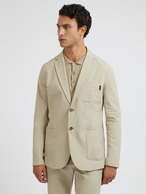 Blazer Technique Coupe Regular Guess Beige