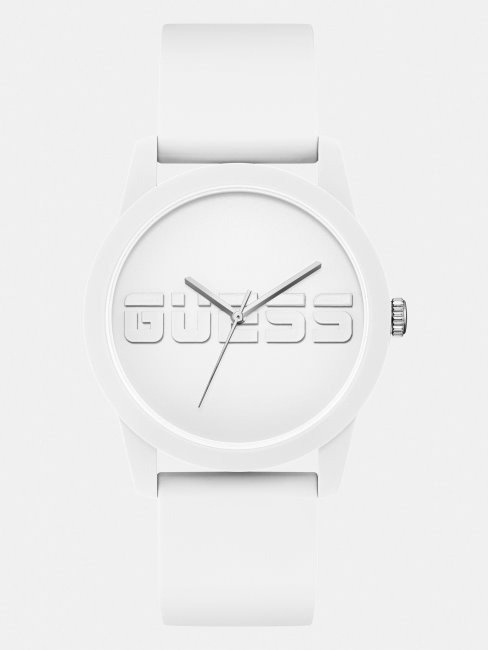 Montre Analogique à Logo Guess Dorée