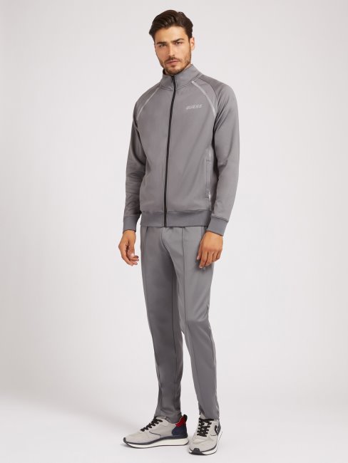 Sweat Gris Avec Logo Sur Le Devant