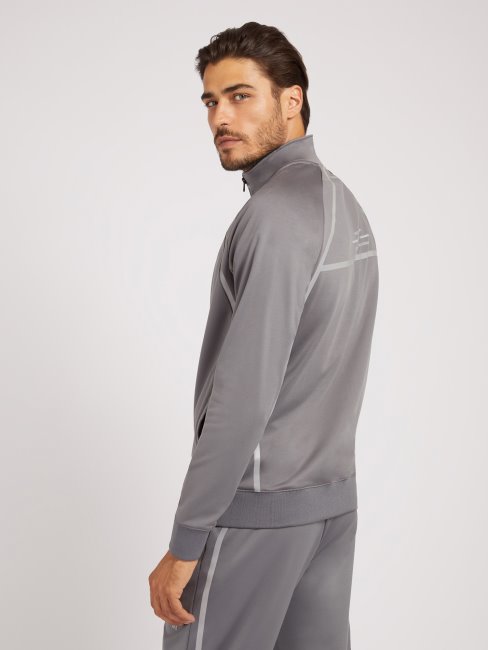 Sweat Gris Avec Logo Sur Le Devant