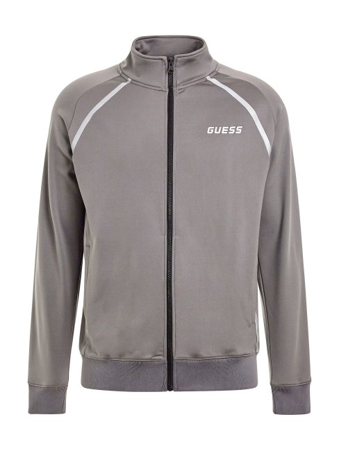 Sweat Gris Avec Logo Sur Le Devant