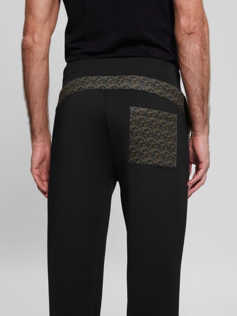 Guess Pantalon De Jogging Scuba Tech Noir