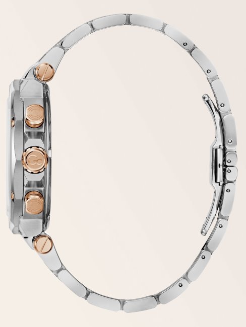 Montre Chronographe En Acier Gc Noir Guess Nouvelle Tendance