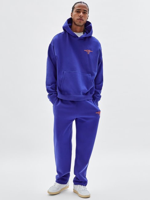 Sweat Bleu Imprimé Guess Back