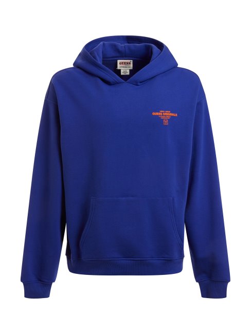 Sweat Bleu Imprimé Guess Back