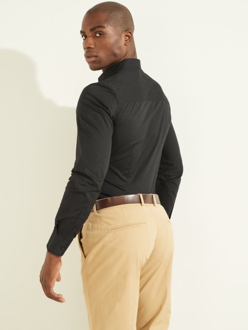 Chemise Regular Marciano Noire Guess