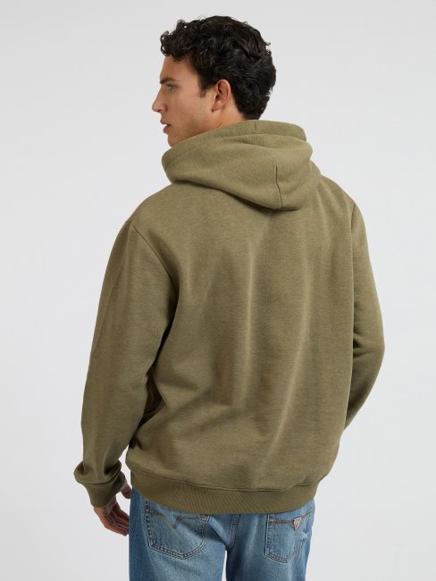 Sweat Macro Logo Guess Vert