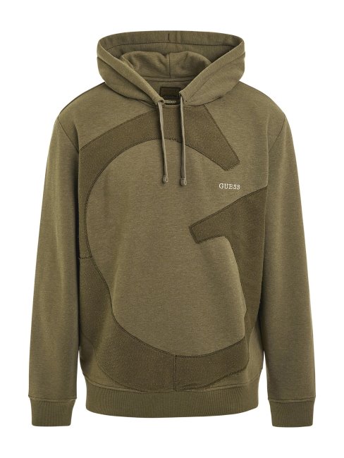 Sweat Macro Logo Guess Vert