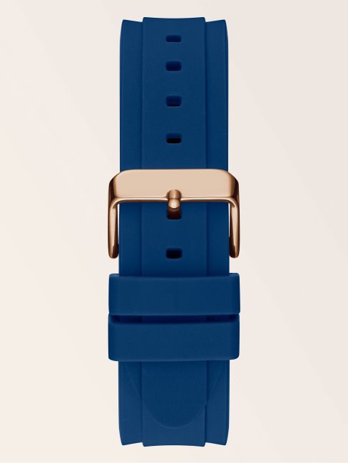 Montre Calendrier Acier Blanc Guess