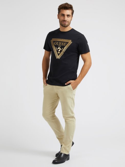 Pantalon Chino Slim Fit Marron Guess