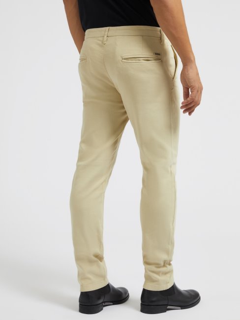Pantalon Chino Slim Fit Marron Guess