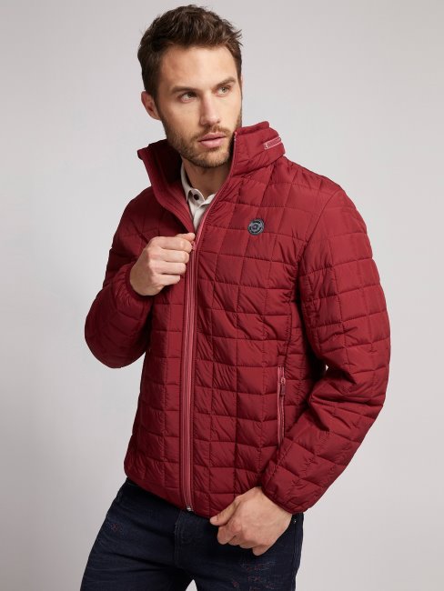 Veste Matelassée Bordeaux Guess