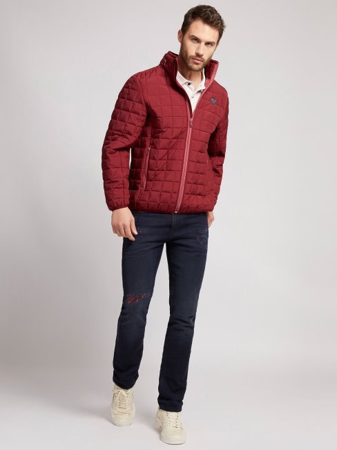 Veste Matelassée Bordeaux Guess