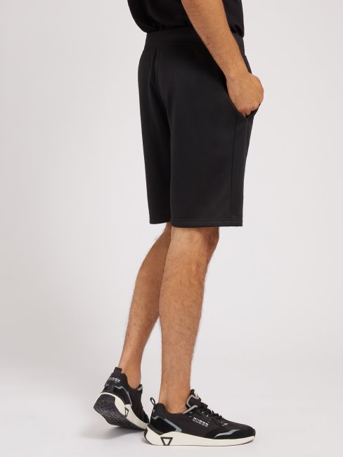 Logo Au Dos Short Noir Guess