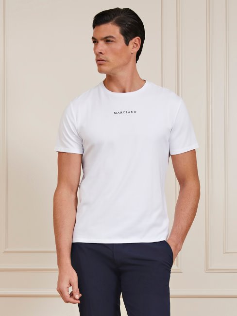 Tee Shirt Guess Marciano Slim Blanc