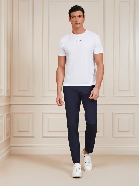 Tee Shirt Guess Marciano Slim Blanc