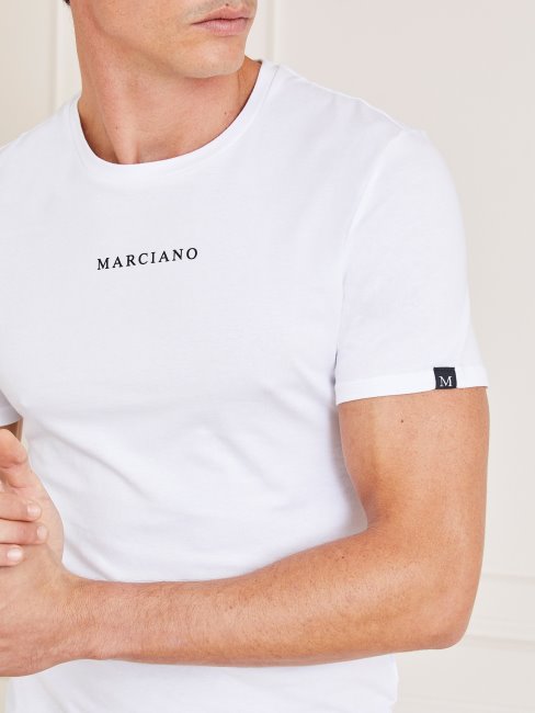 Tee Shirt Guess Marciano Slim Blanc