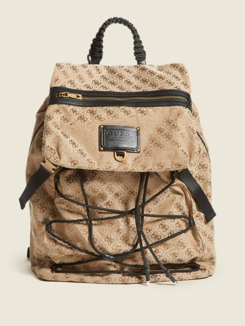 Sac à Dos Guess Salameda 4g Logo Marron