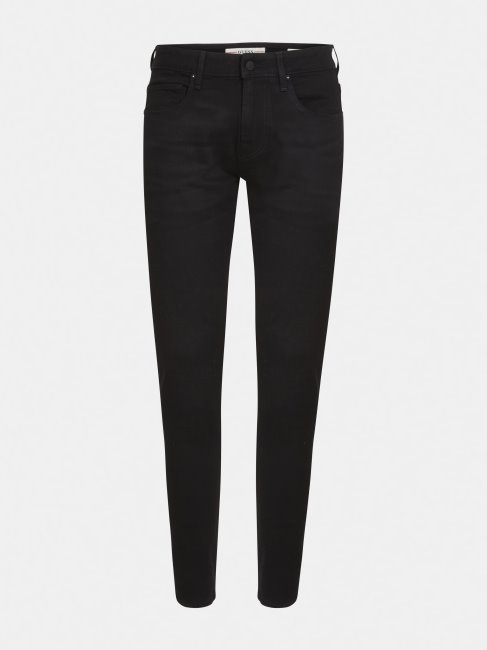 Pantalon En Jean Coupe Super Skinny Guess Noir