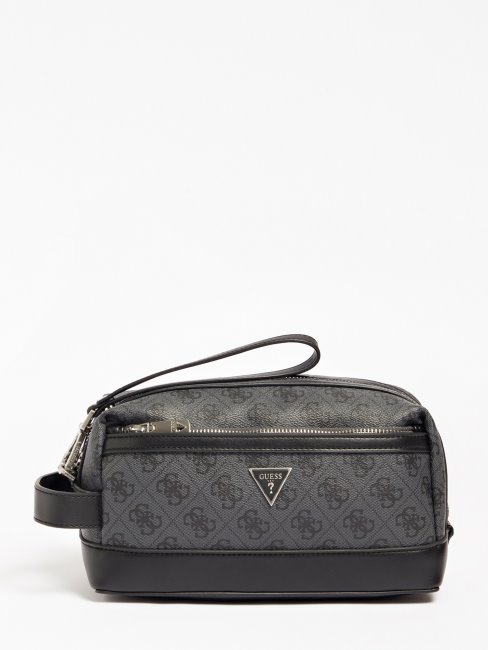 Guess Noir Trousse De Toilette Intelligente Vezzola Logo 4g